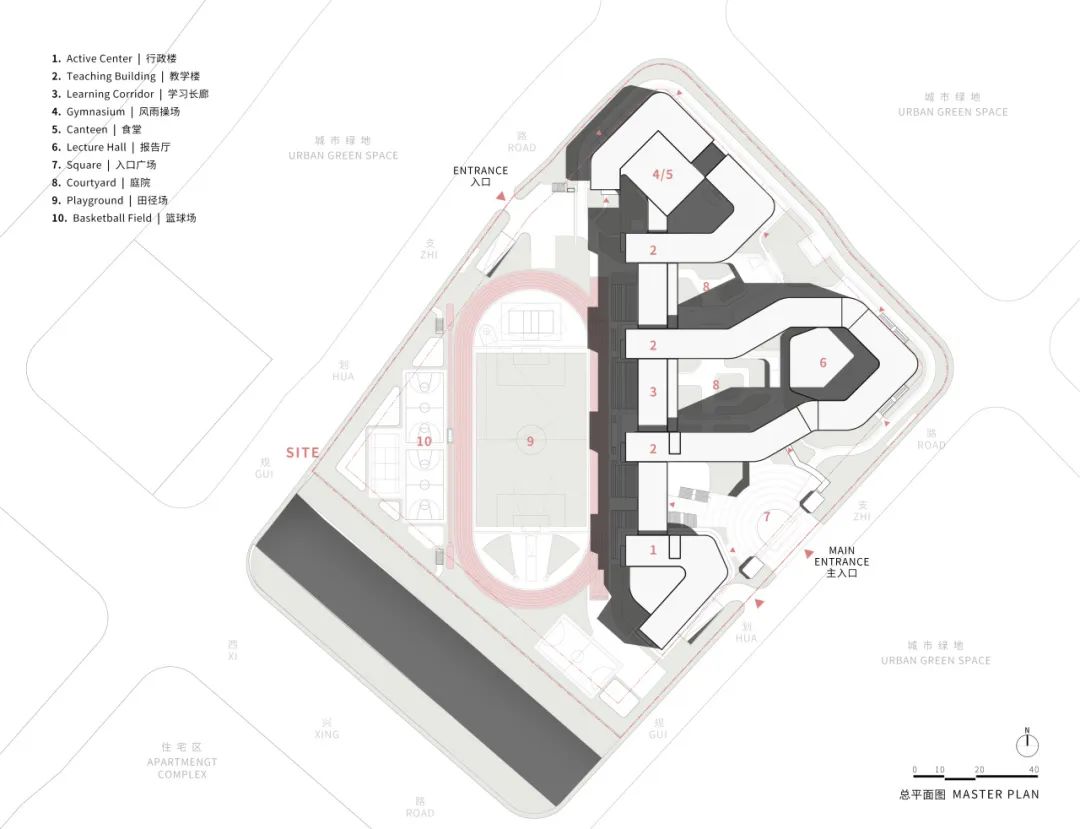 【AT】浙大院肆建筑作品丨流动的知识音符——杭州高级中学附属滨江中学-22