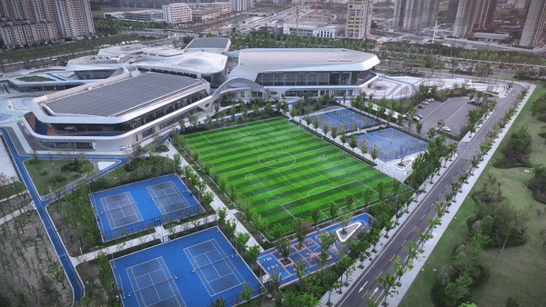 Tongxiang National Fitness Center and Li Ning Sports Park / PT Architecture Design-12