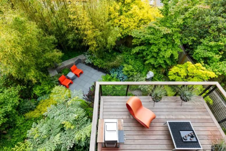 花园遮阴设计 | 构筑物与植物的巧妙组合-23