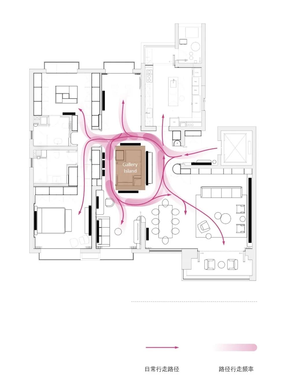 画之宅 · 上海梧桐区大平层艺术空间设计丨中国上海丨方居建筑设计-25