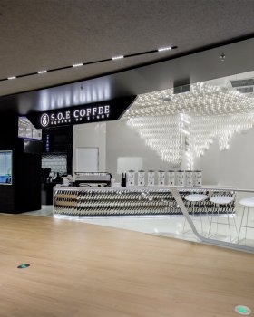 S·O·E Coffee 北京西单店室内设计丨中国北京丨YoungHDesign