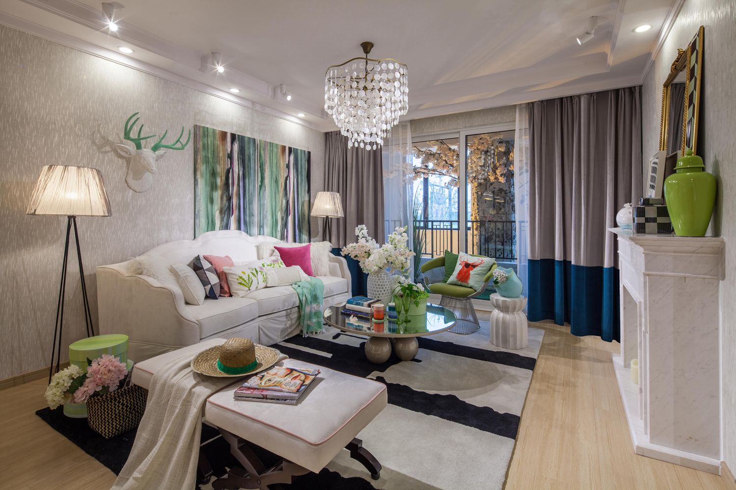 杭州逸境C户型样板间  董世建筑设计-0