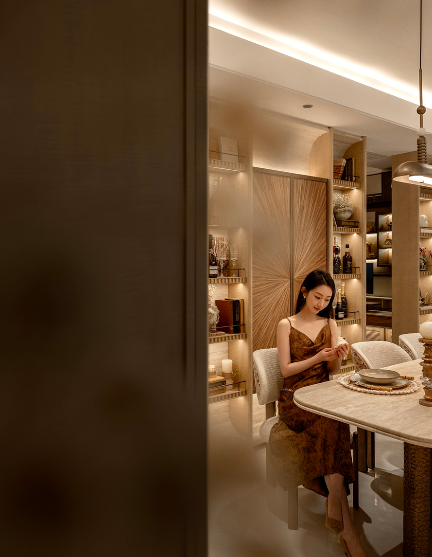 西安招商林屿缦岛105㎡样板间丨中国西安丨无隅制造-27