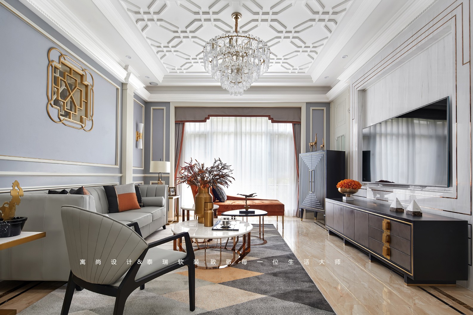 欢颜--- 美式住宅设计  寓尚设计 泰瑞软装-4