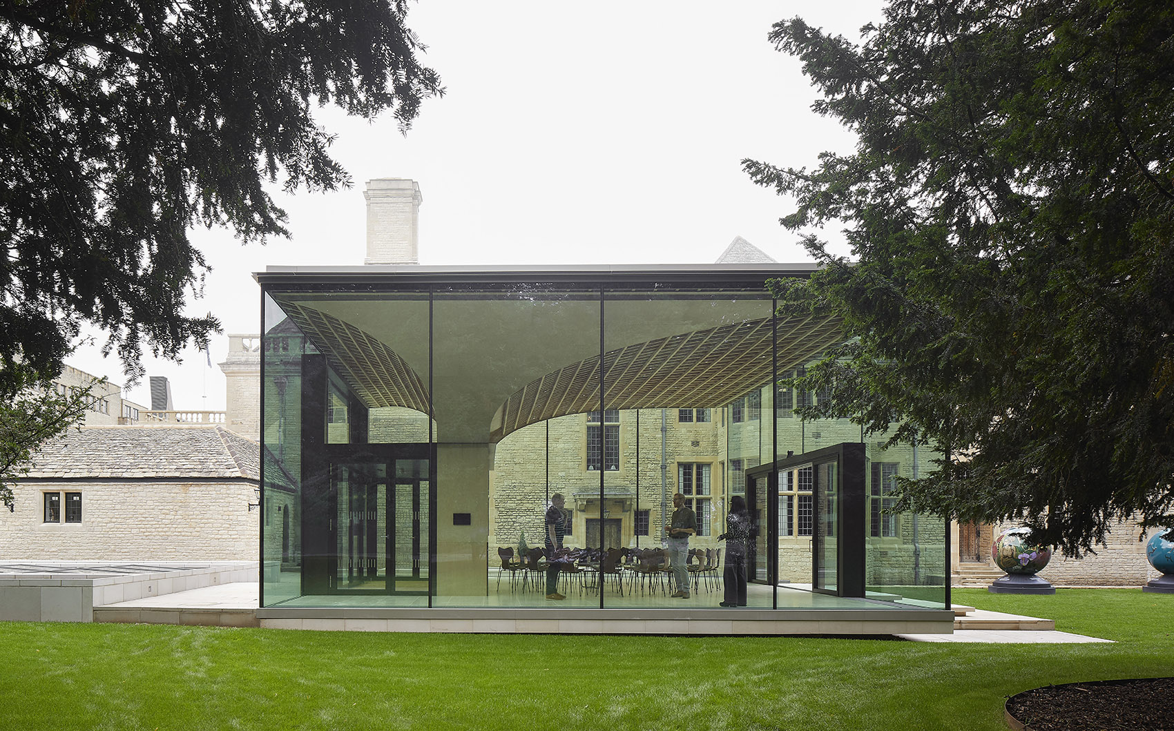 Rhodes基金会总部改造丨英国牛津丨Stanton Williams-40