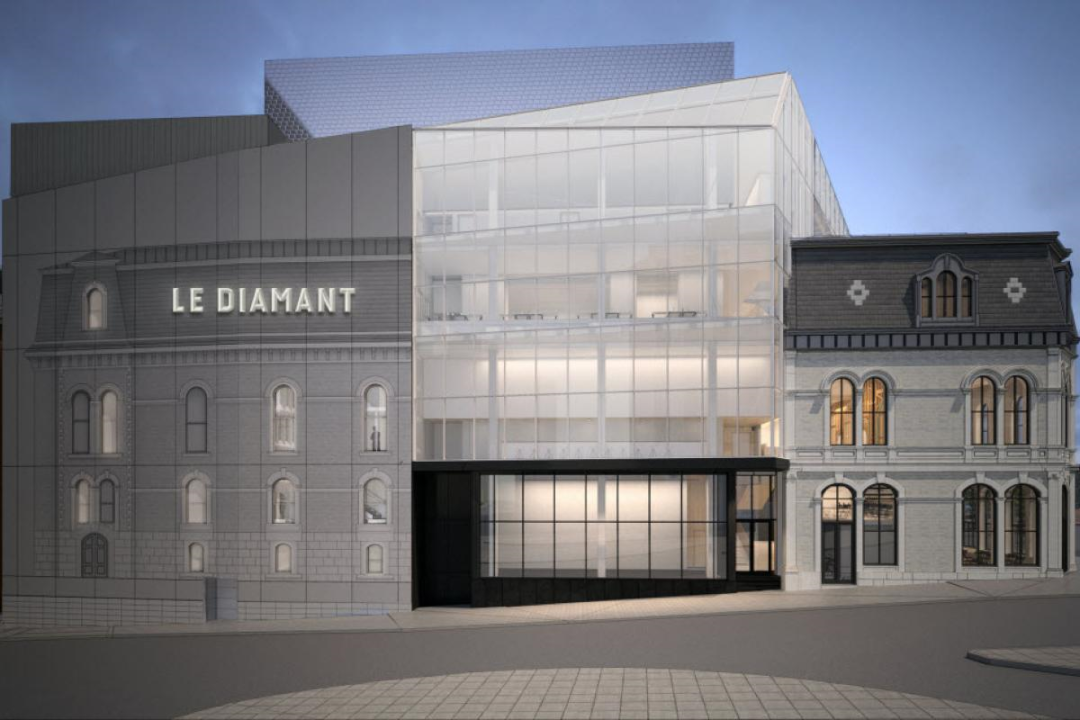 百年建筑"拆"出新生,加拿大 Theater Le Diamant 惊艳翻新-55
