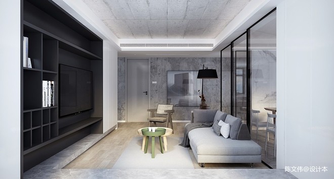 35万元三居128平米装修案例  阳光城  翡丽湾丨中国厦门-14