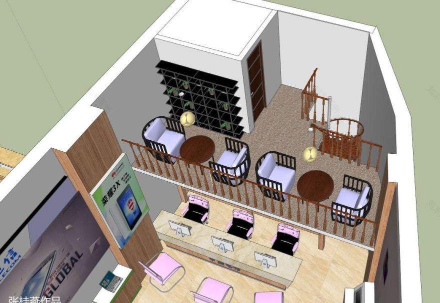 手机店室内设计 | 打造休闲与展示一体化空间-11