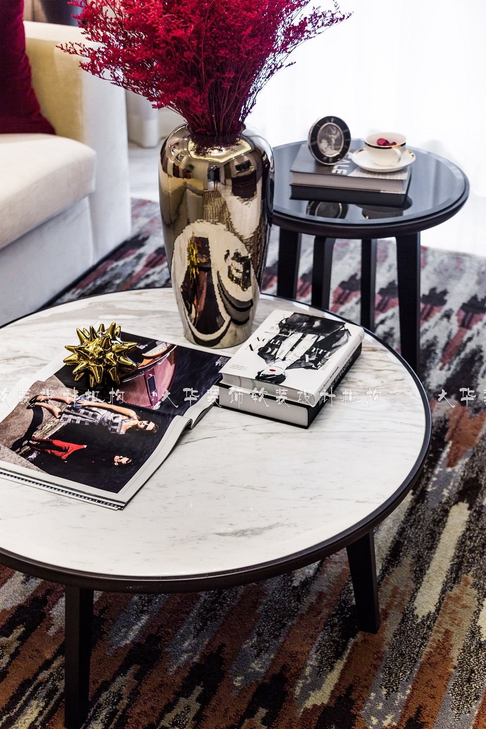 大华观止洋房港式样板间 | 浪漫优雅的都会奢华-4