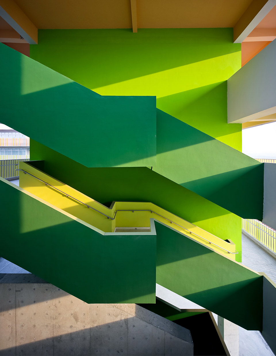 崧淀路中学校园,上海 / 致正建筑工作室-36