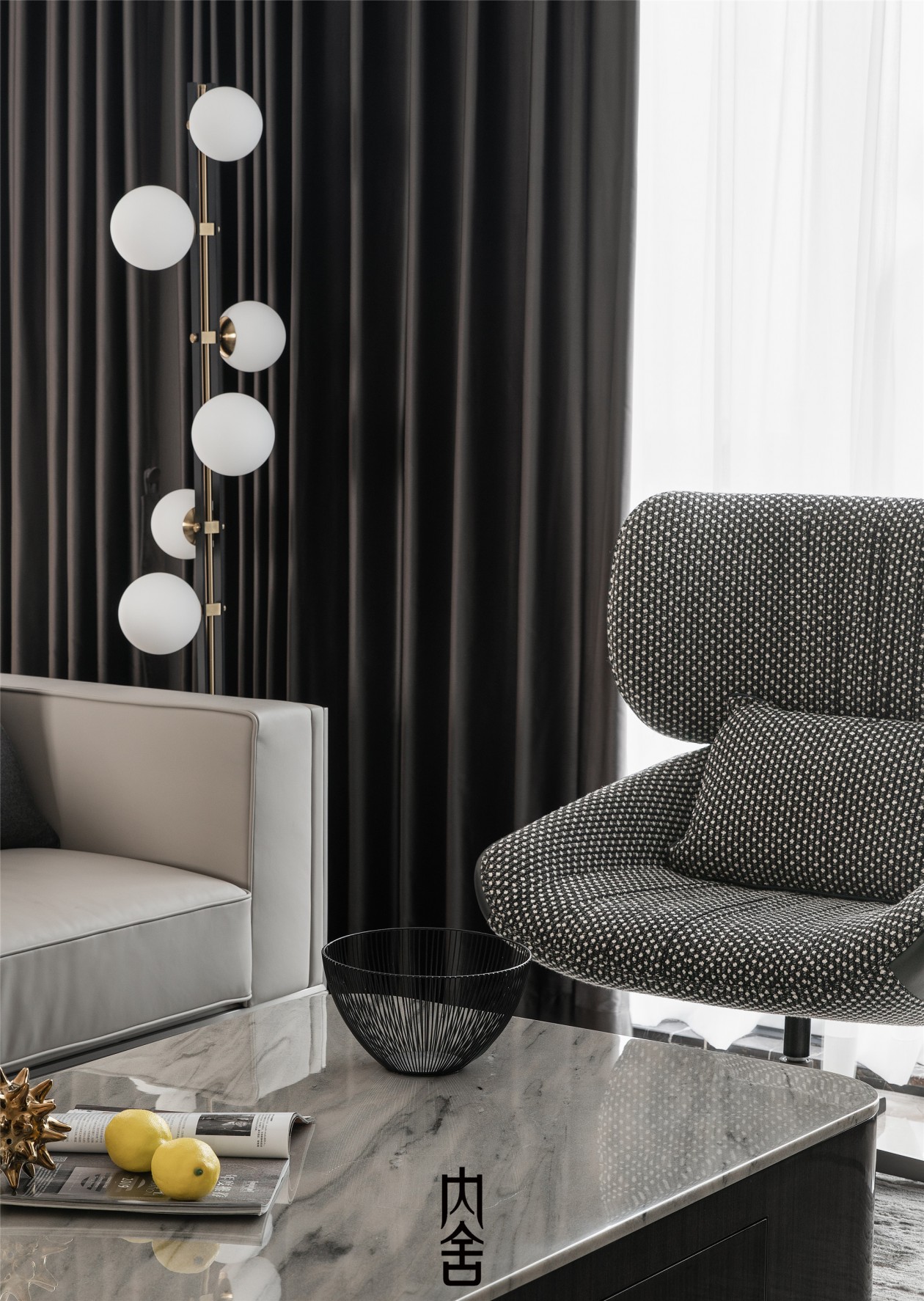 现代简约风 · 邂逅 · 中南樾府 · 软装设计丨内舍软装·饶江燕-13