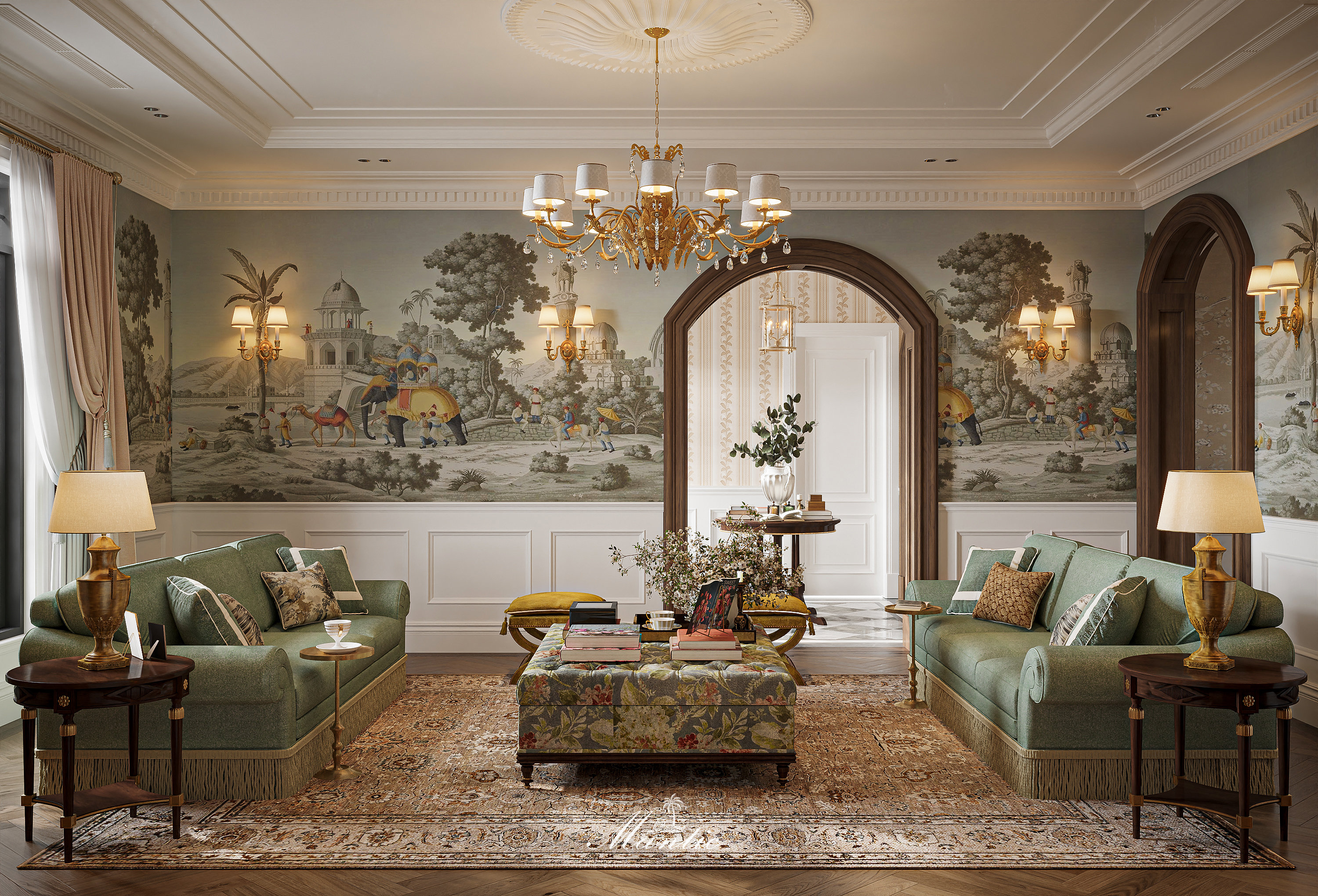 萨拉别墅 私人房间丨卡塔尔丨NamHee-19