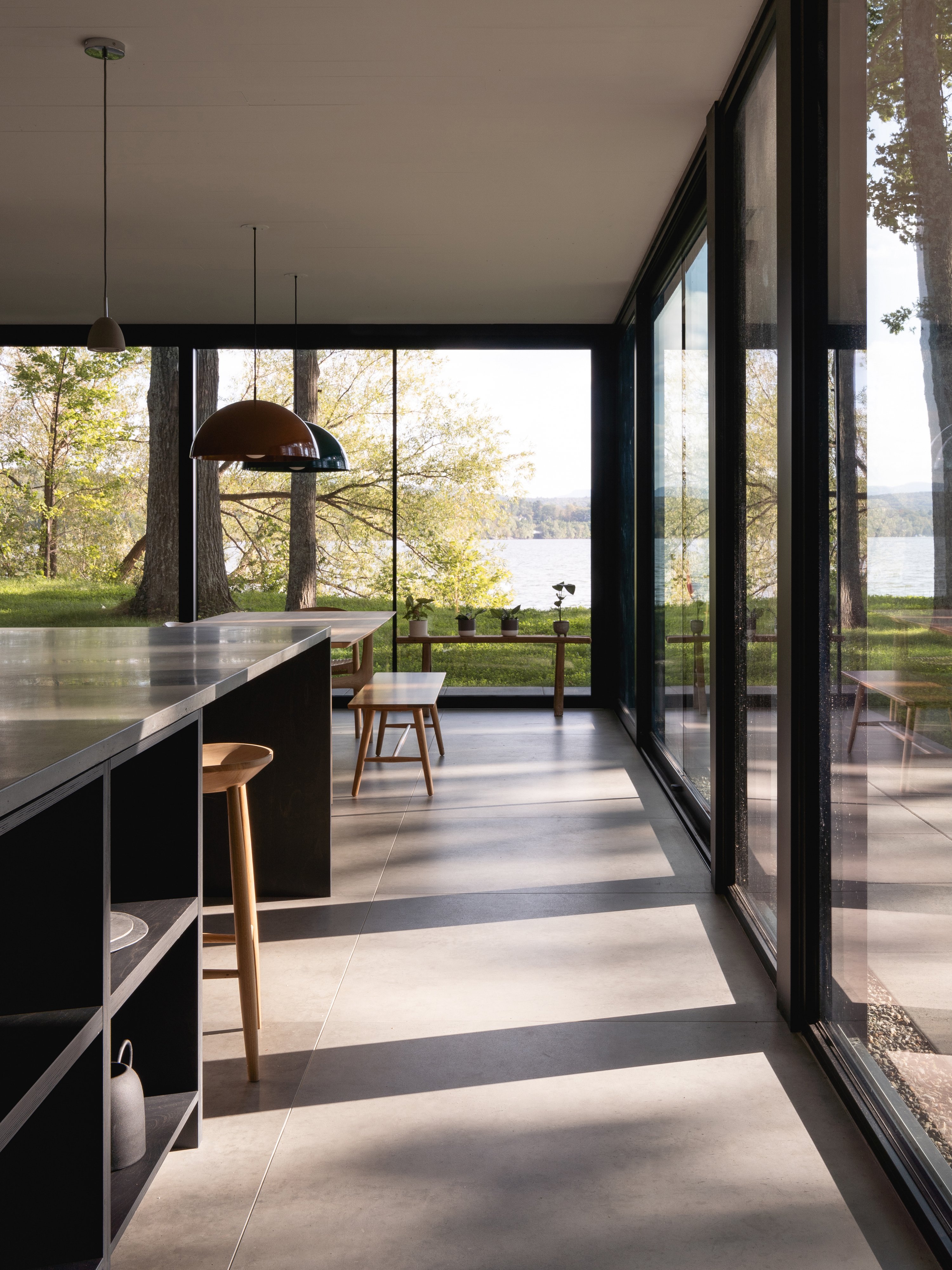 魁北克湖畔绿色别墅丨加拿大魁北克-16