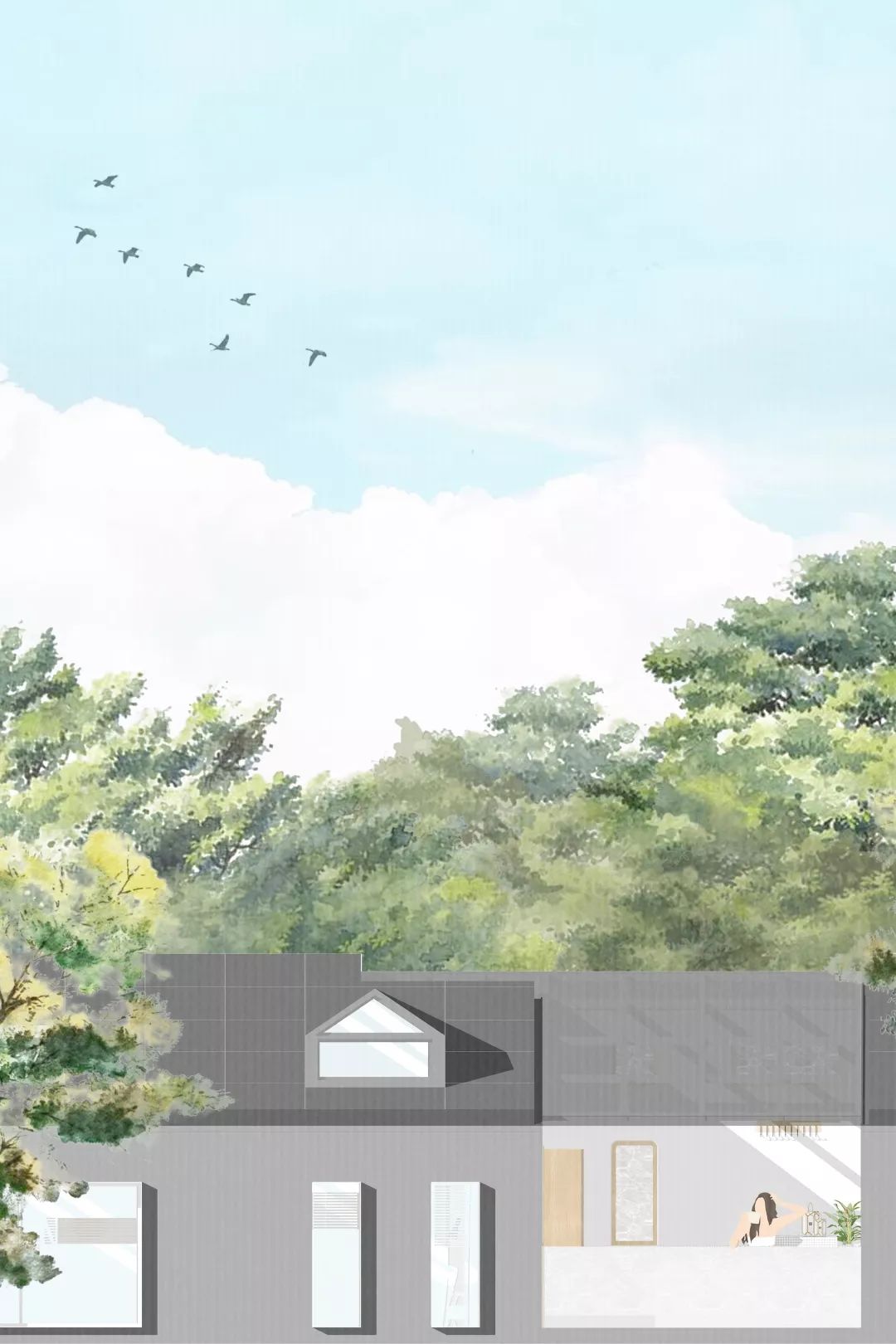 别止·南山 | 阳光简约的复合空间设计-75