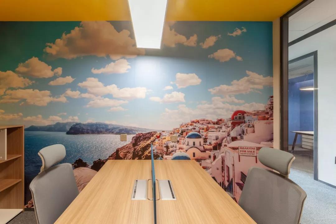 中山广场SOHO蓝橙办公室-36