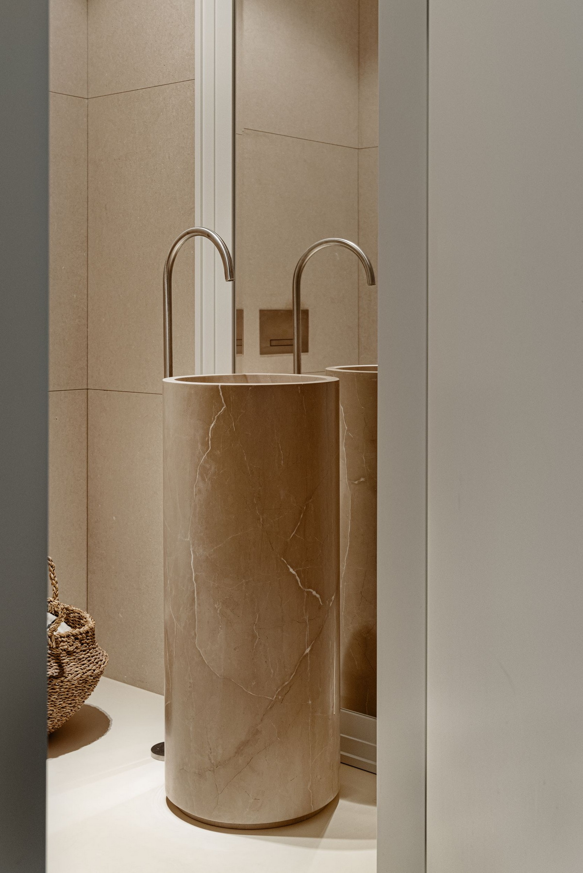 带露台和森林景观的公寓丨波兰华沙丨Katarzyna Kraszewska室内建筑工作室-32