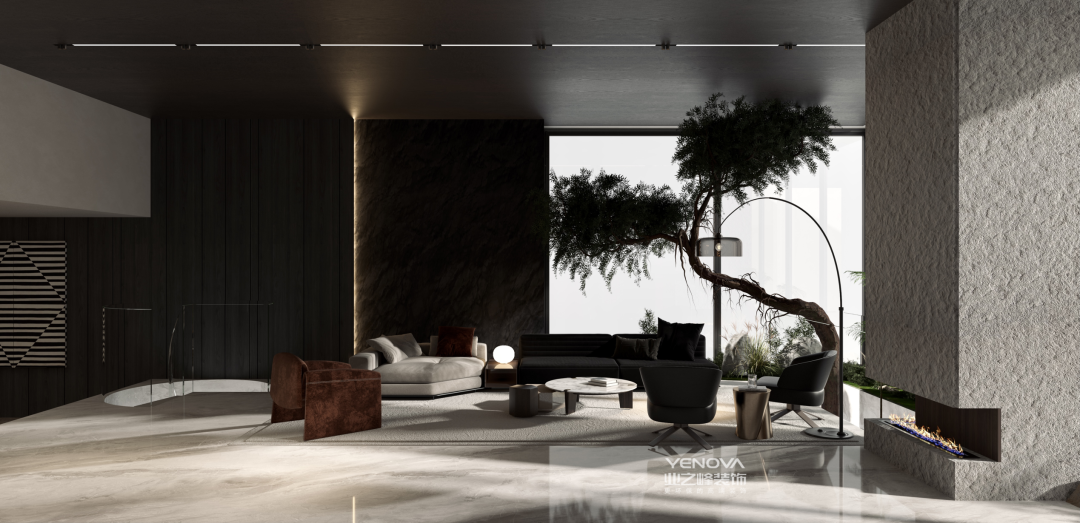 意式轻奢誉峰别墅丨黄旭-17