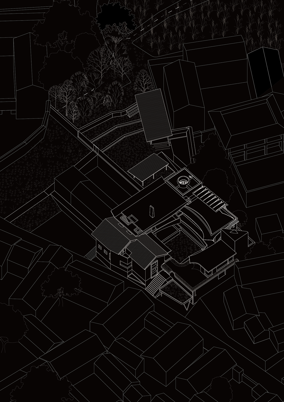 xiān氙建筑/南方的院子：东南村8号-571