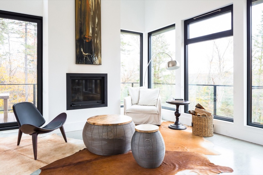 加拿大圣劳伦斯 12-249 别墅 | 现代简约风格融入自然美景-13