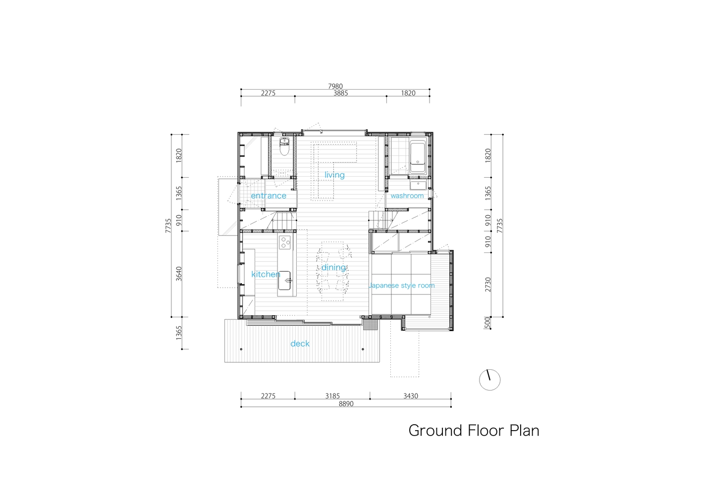 山梨县移居屋的温暖“边缘空间”-46