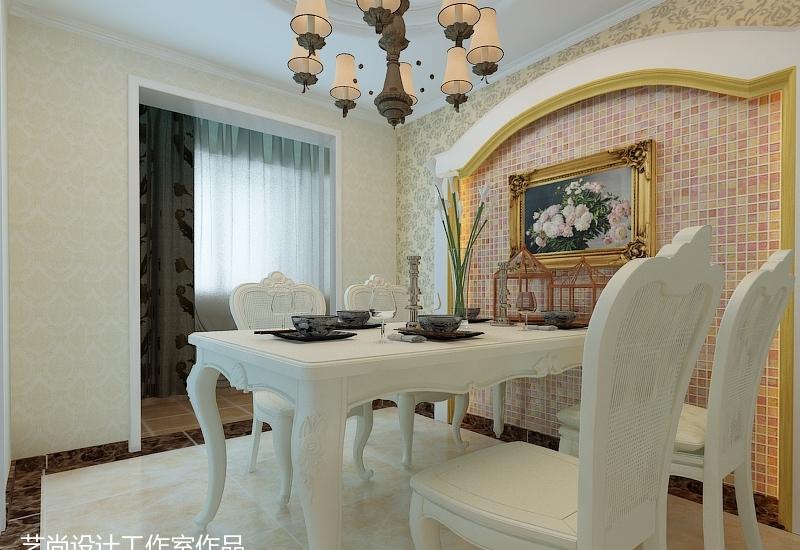 简欧风情马赛克餐厅-1