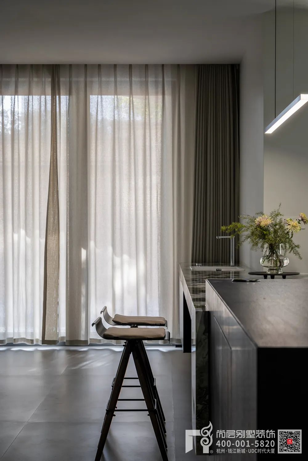嘉兴宝石公馆现代简约别墅设计丨中国嘉兴丨杭州尚层装饰-37