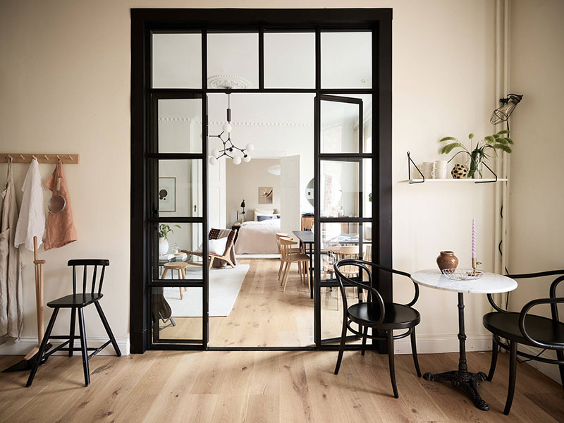 哥德堡 78 平米温暖舒适公寓设计-19