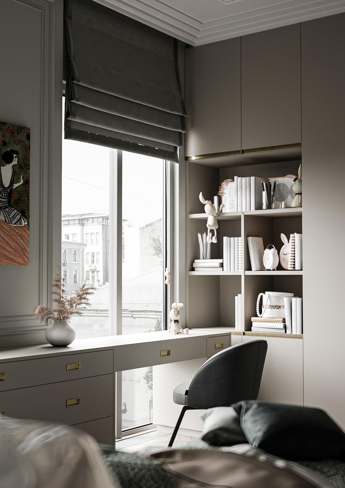 绿与金丨乌兹别克斯坦塔什干丨Home Concept Studio-7