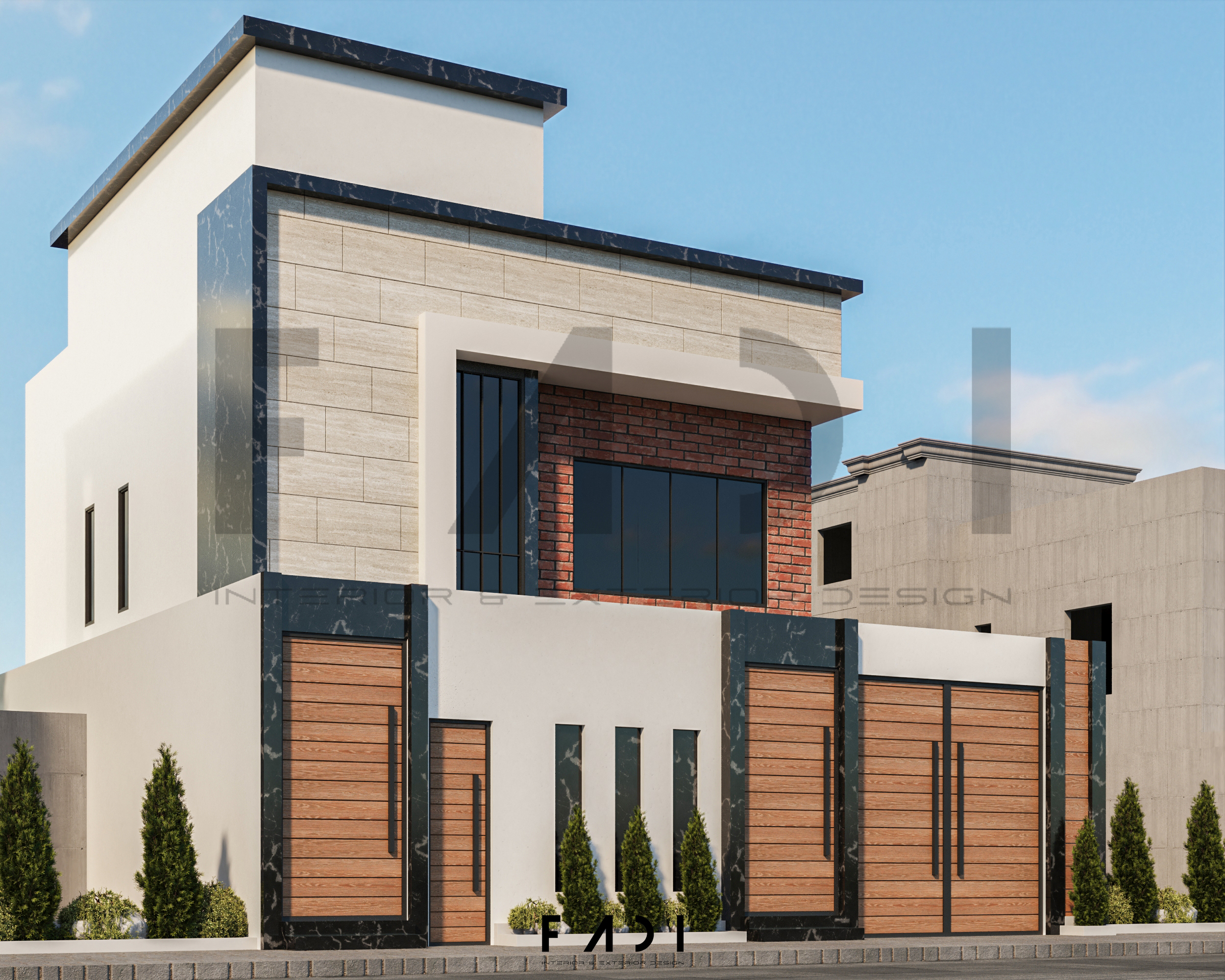 EXTERIOR DESIGN | MODERN VILLA IN RIYAD - KSA-2