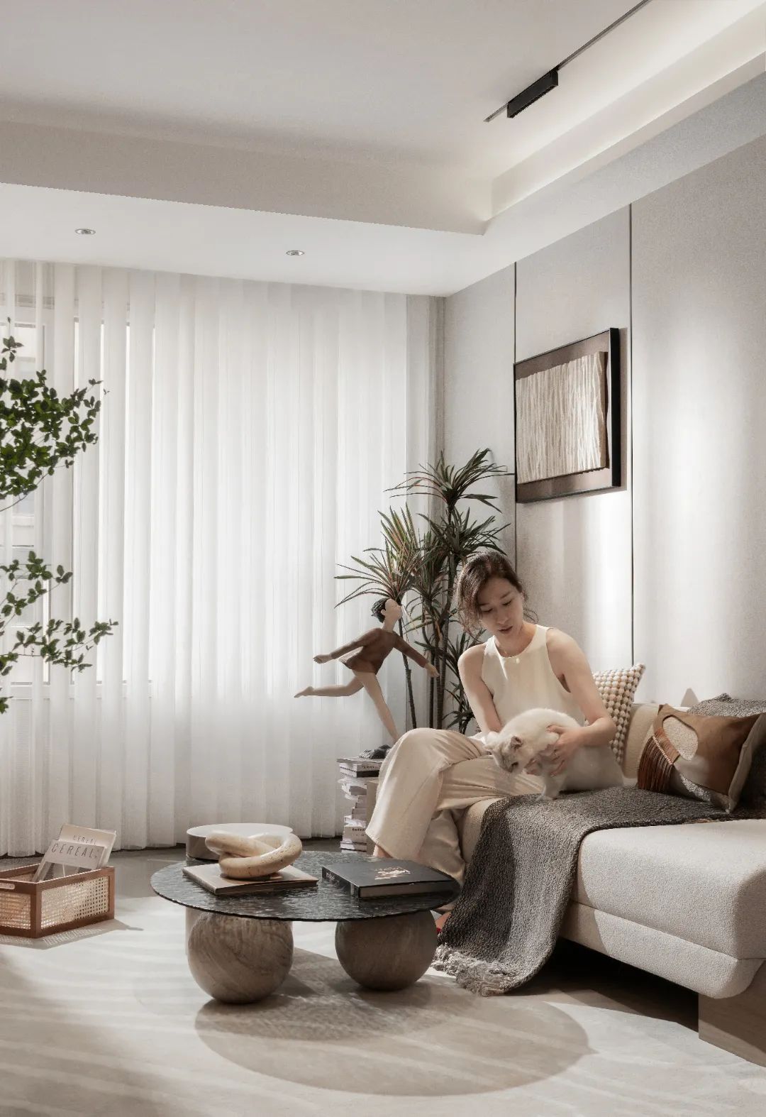 龙湖蓝岸郦城项目丨中国青岛丨杭州优境建筑装饰设计有限公司,北京靳朝晖设计有限公司-10