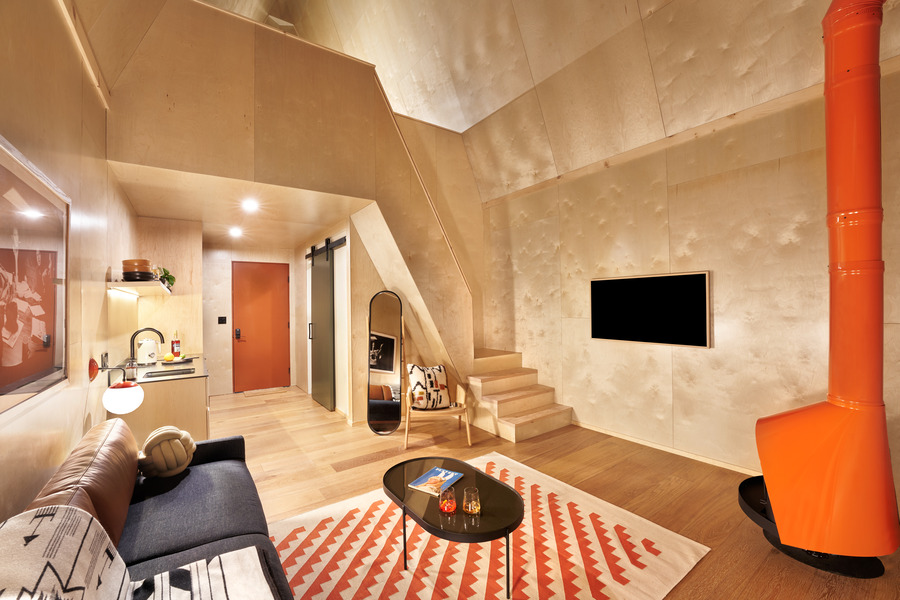 AFrame Club 度假小屋丨美国科罗拉多丨Skylab Architecture-15