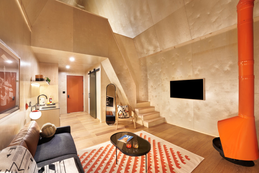 AFrame Club 度假小屋丨美国科罗拉多丨Skylab Architecture-15