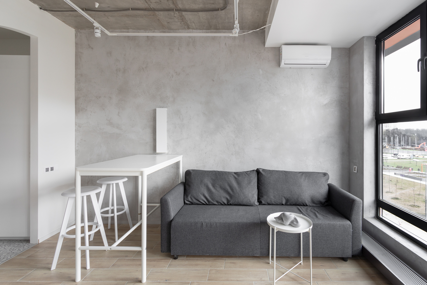 莫斯科极简小公寓设计丨俄罗斯莫斯科丨SHKAF interior architects-16