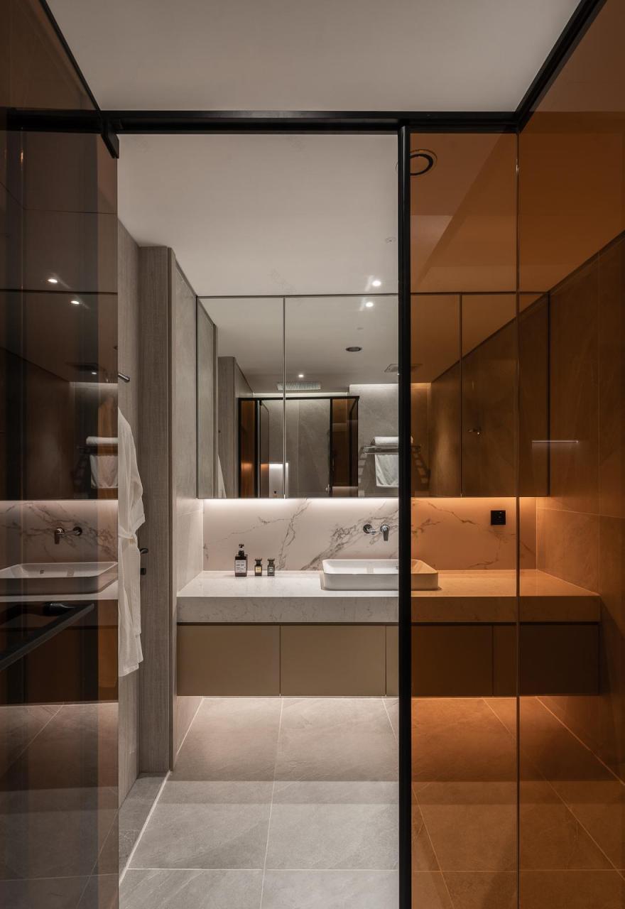 现代轻奢风新房装修项目-51