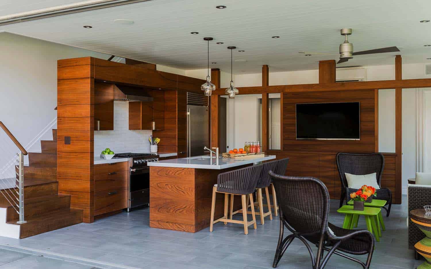 LEED Gold gambrel house in Massachusetts feels like a retreat-35