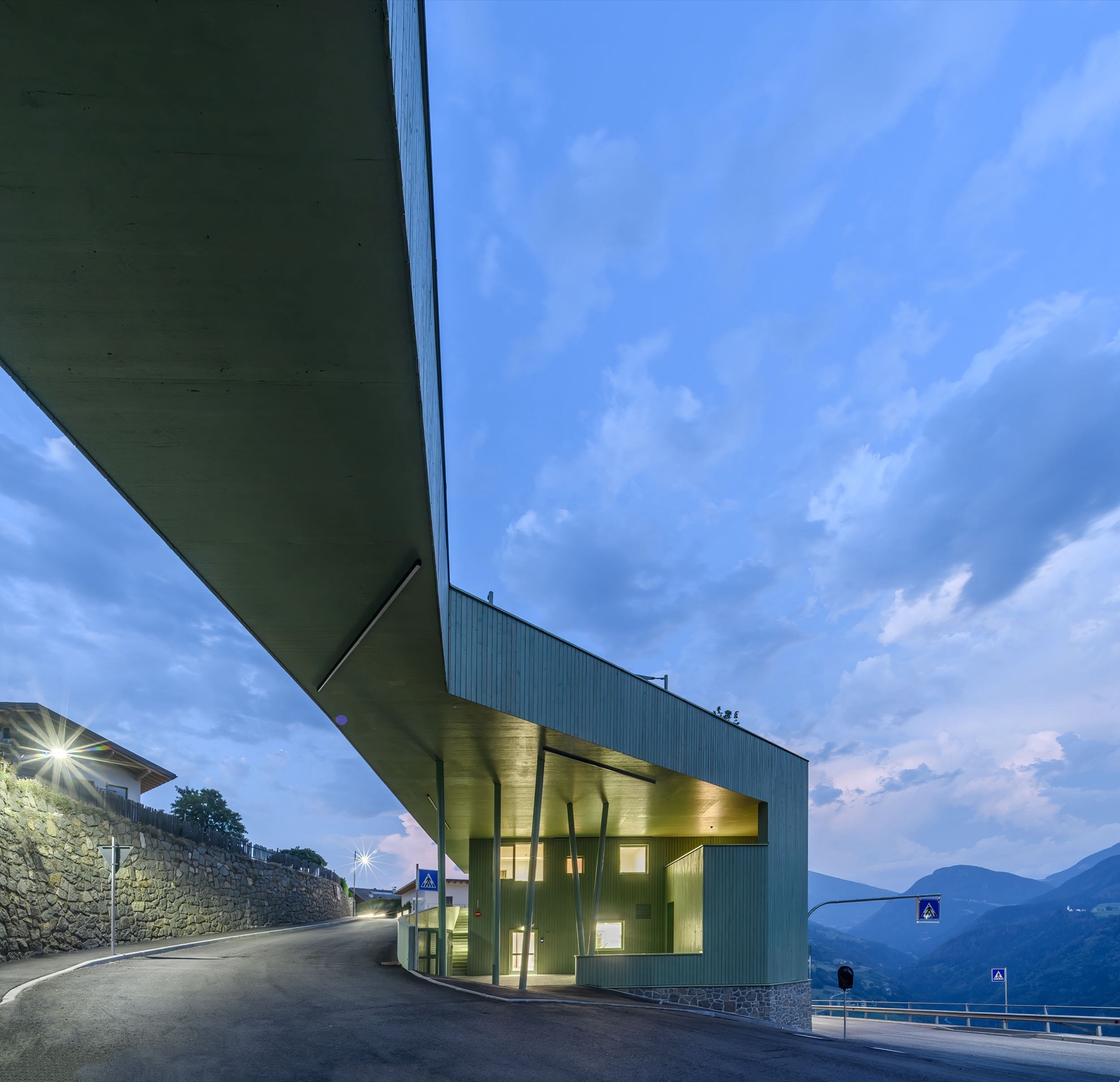 一座绿色之桥,意大利丨Roland Baldi Architects-66