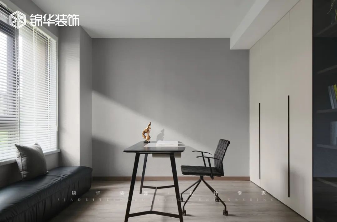 南京阅山居 160㎡现代简约家居设计丨中国南京丨锦华装饰-27