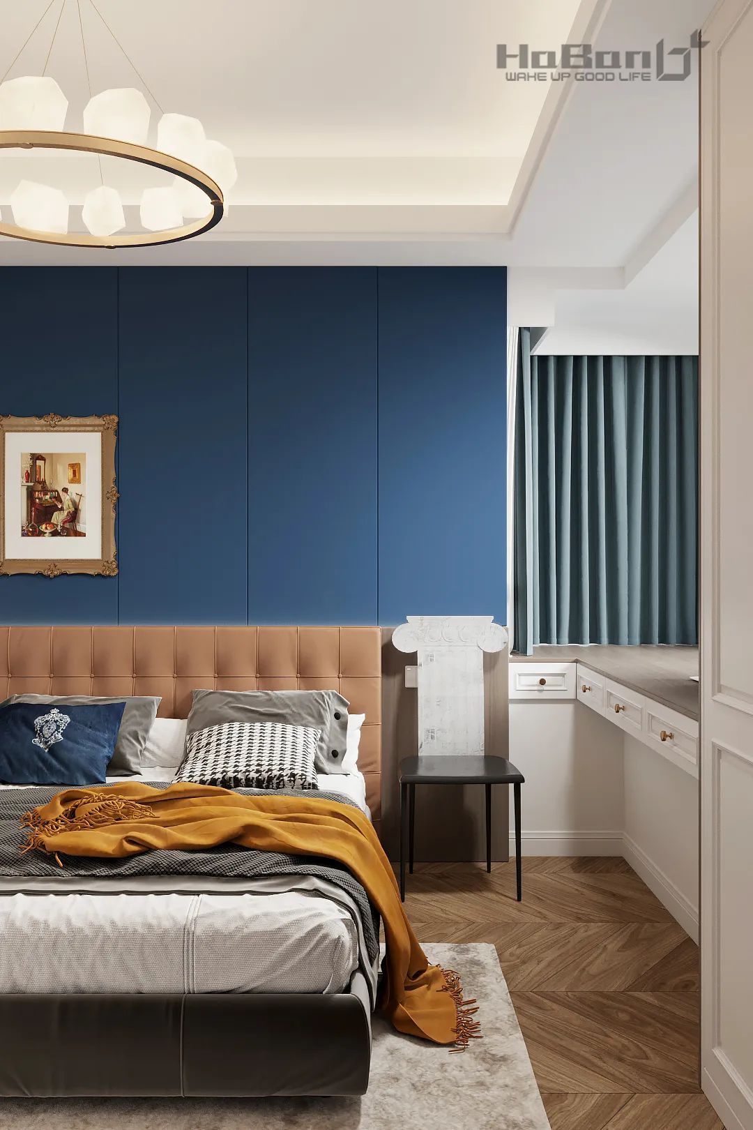 北欧风相马大乘设计案例 | 色彩碰撞为空间注入生命力-29