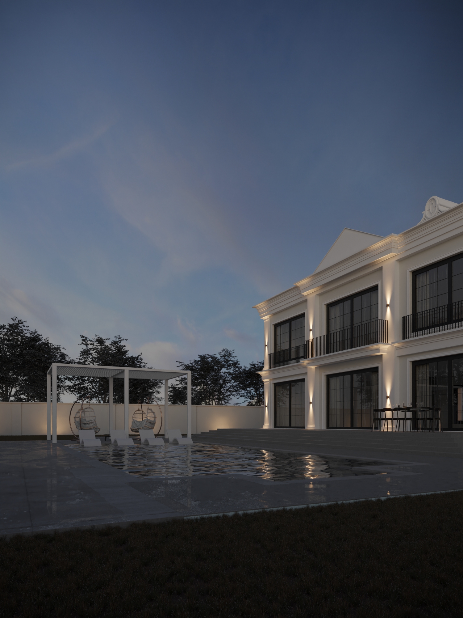 Exterior Design: 2 Storey Villa-5