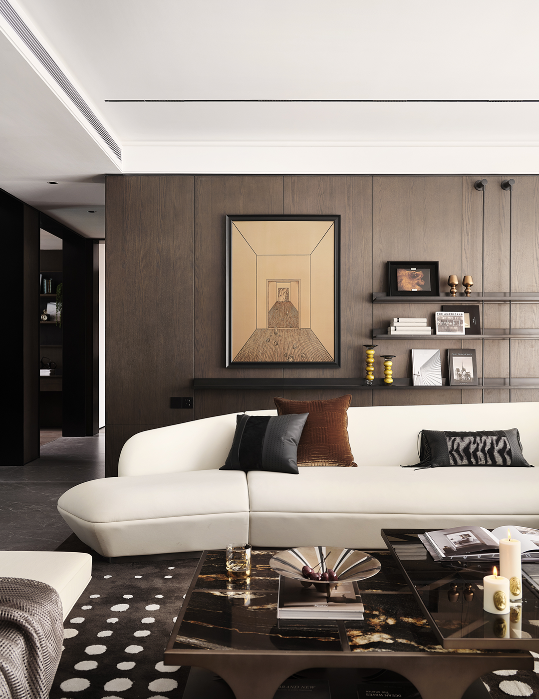 青岛半山云境 185㎡样板间丨中国青岛丨深圳共向设计,矩阵纵横-10