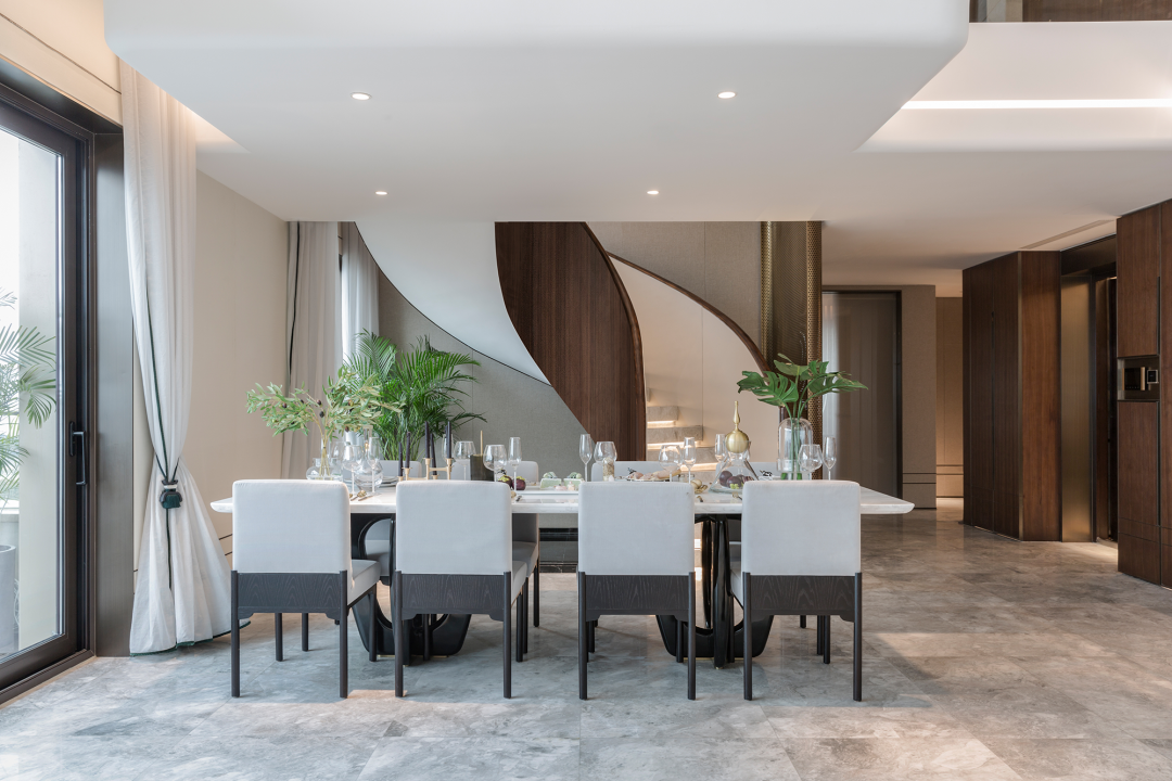 内敛空间力量感,打造呼吸生活氛围丨上海云素空间设计-21