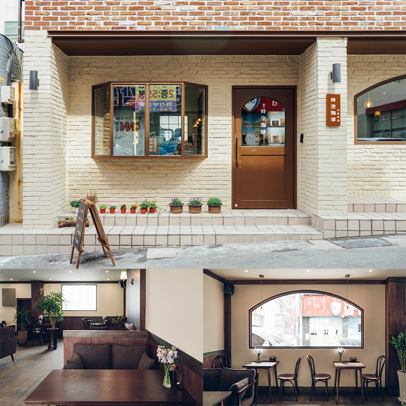 大邱温馨工业风咖啡厅设计-1