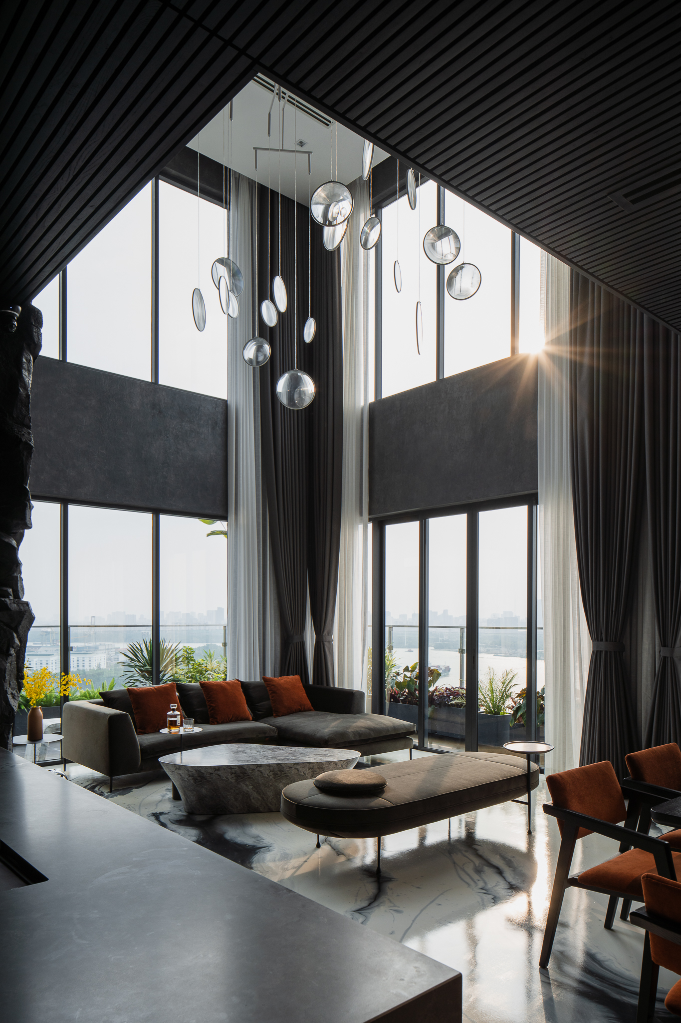 黑石顶层公寓丨越南丨APS Concept-64