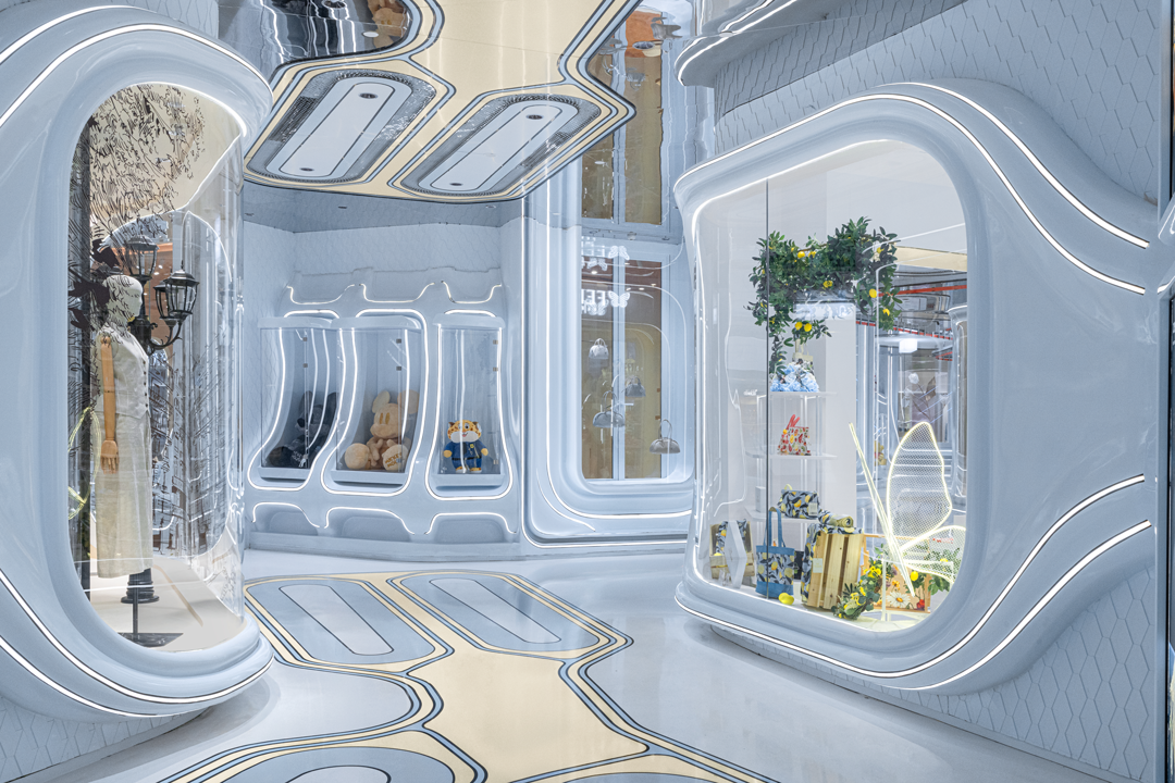 德基广场二期四层艺术商业市集丨中国南京丨唯想国际X+Living-7