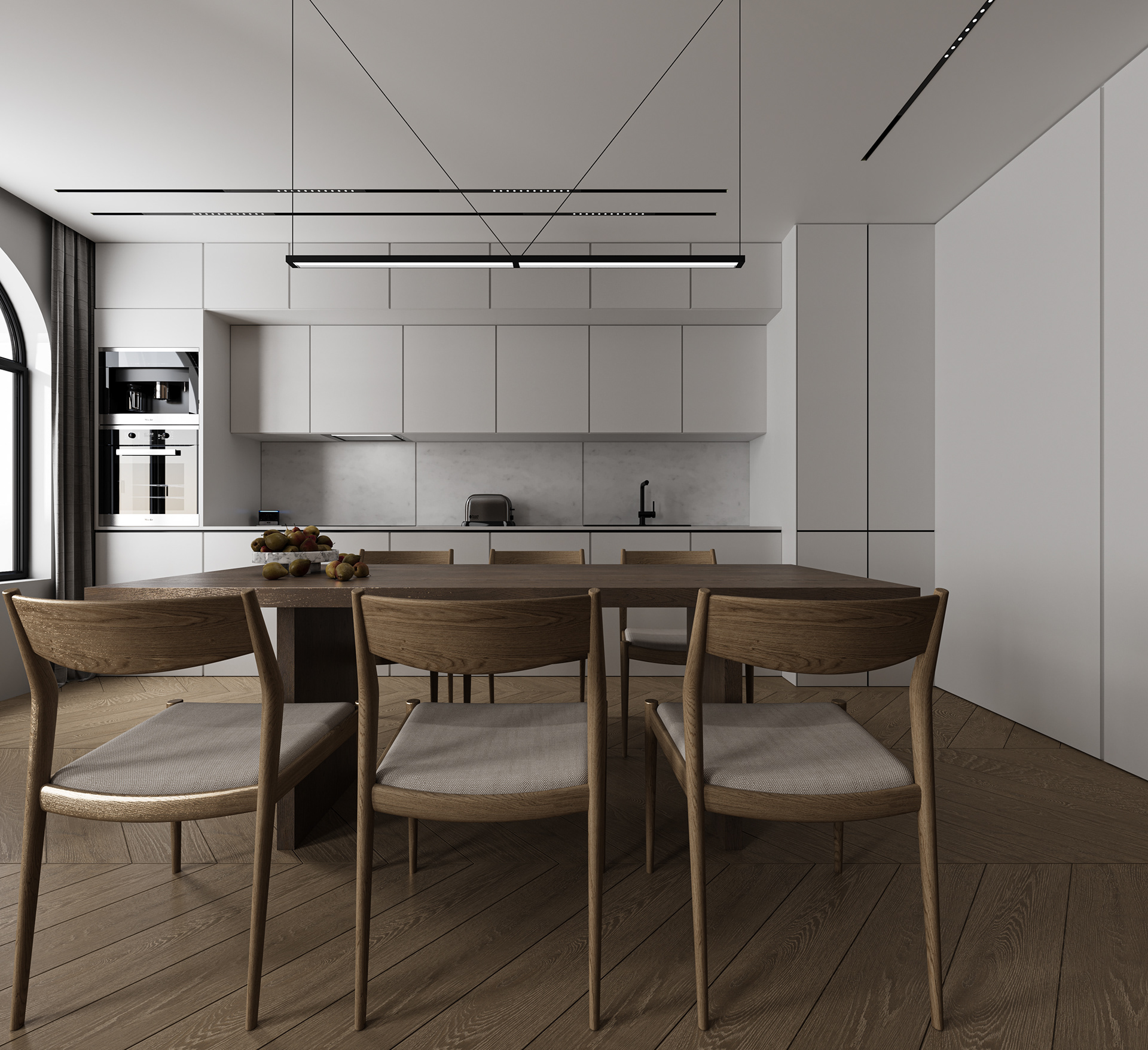 起居厨房两用室丨Artavazd-9