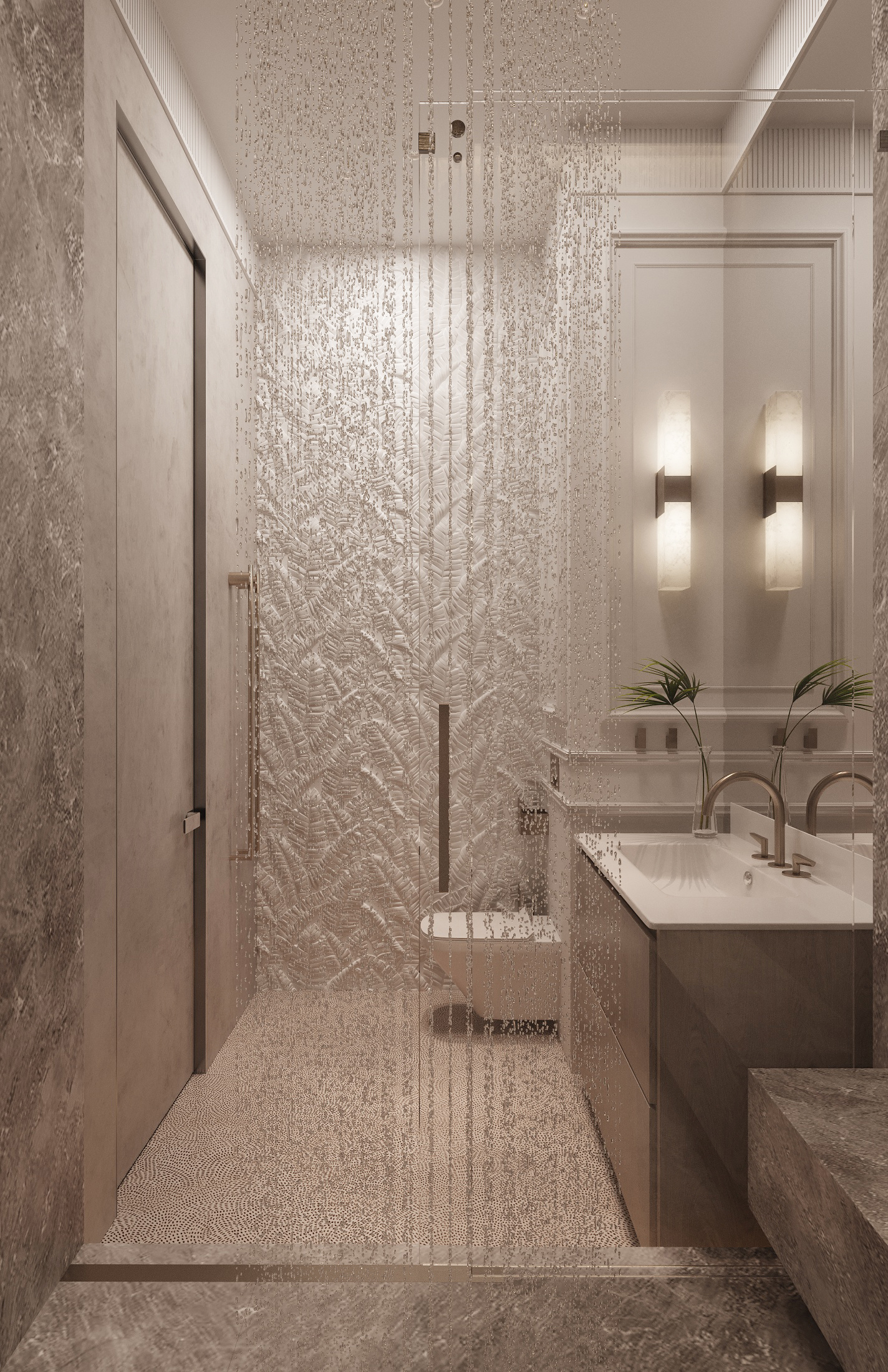 米色 D·1809 公寓丨fred_render-7