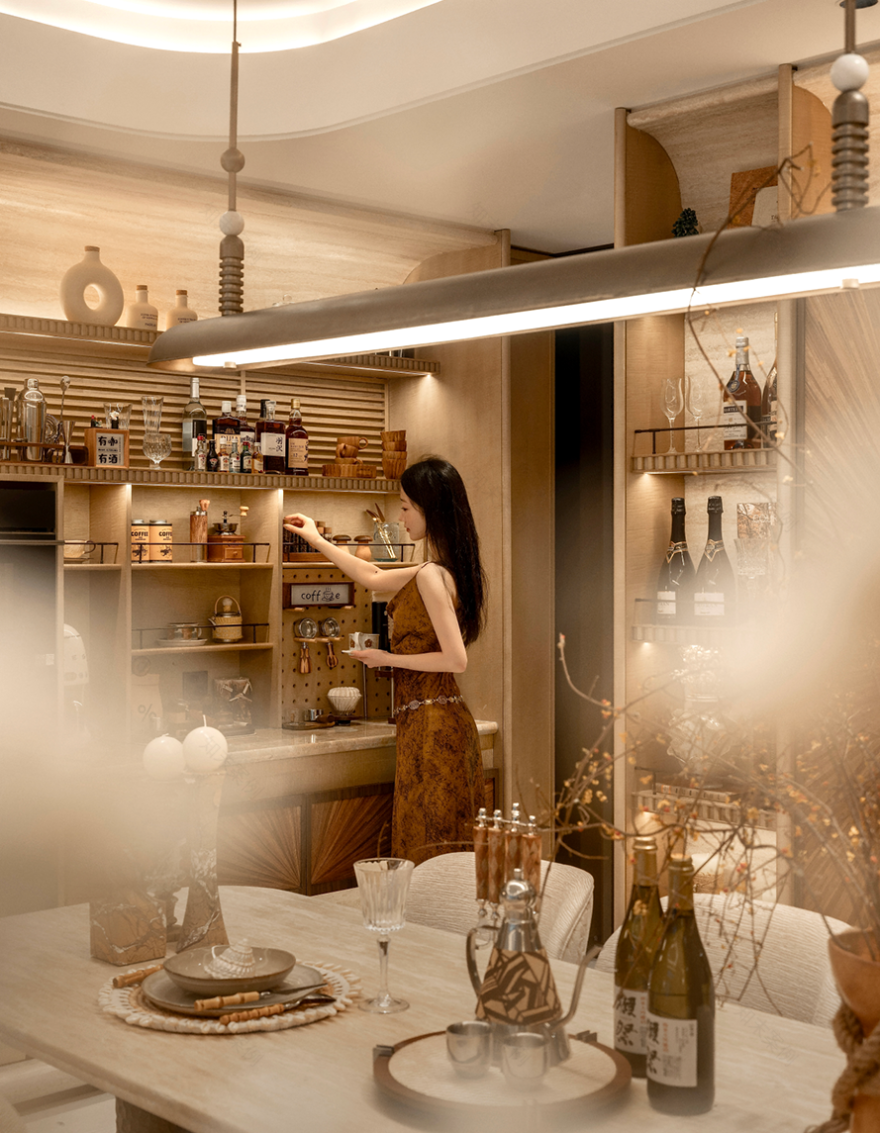 西安招商林屿缦岛105㎡样板间丨中国西安丨无隅制造-18