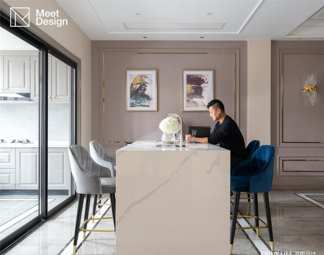 美式轻奢别墅设计,优雅精致生活空间-2