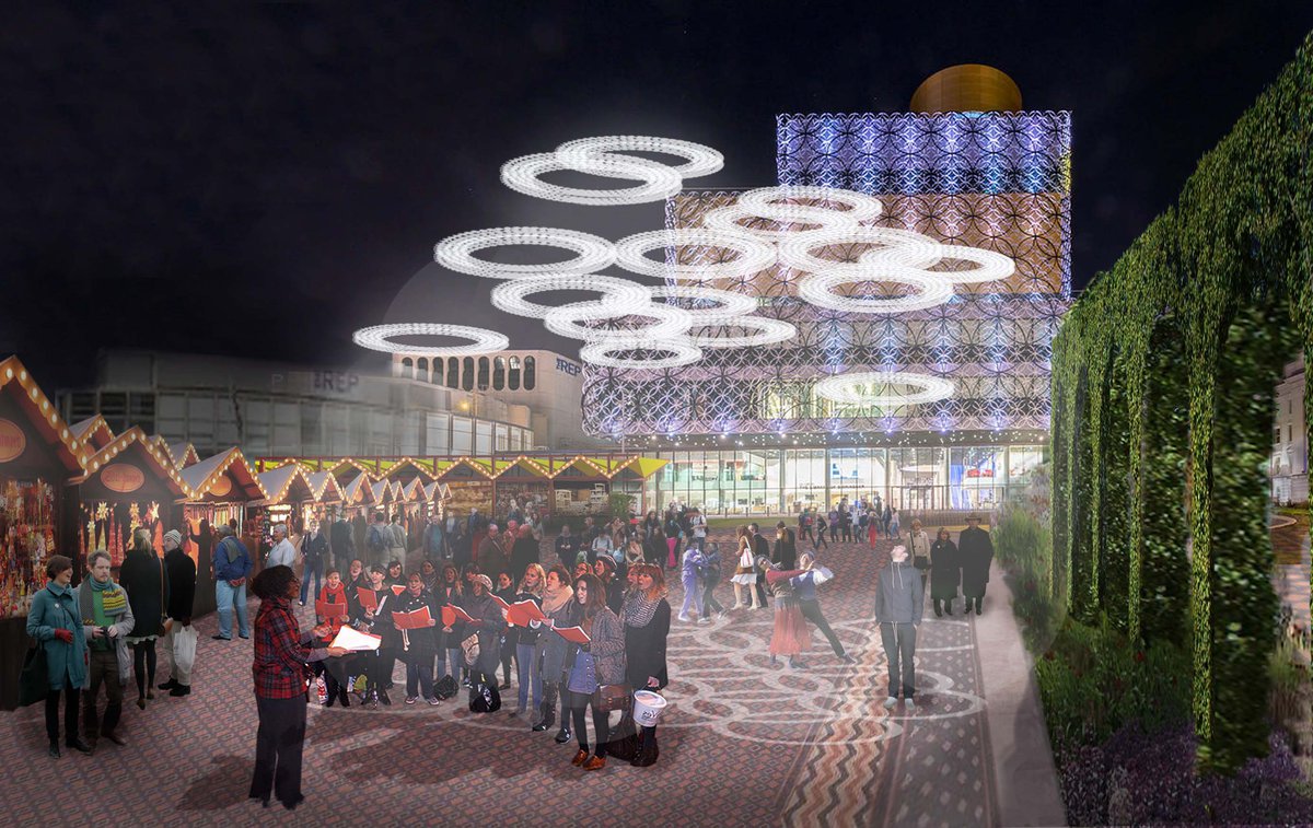 Centenary Square公共空间竞赛项目丨英国伯明翰-4