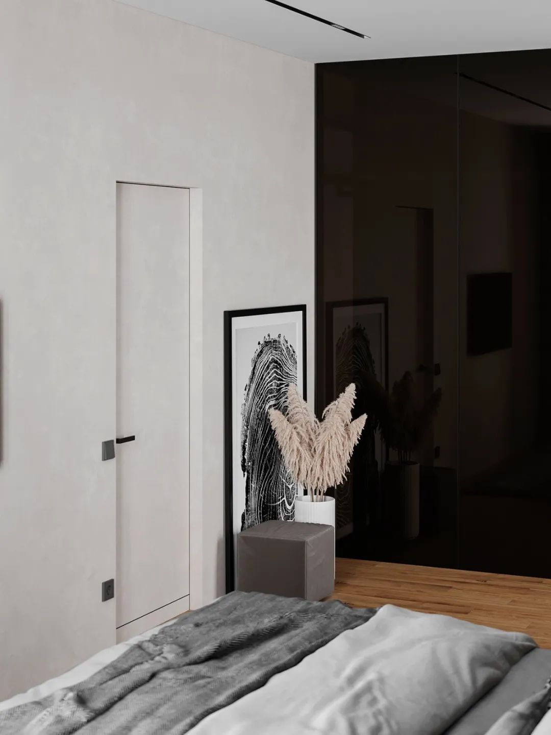 木灰色简约公寓丨Marina Bessmertnaya-23